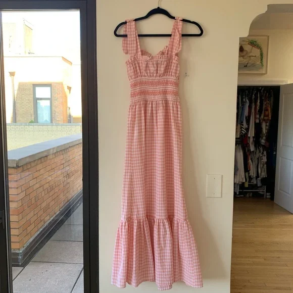 The Fifth Label Pink Gingham Dress - Picture 5 of 7